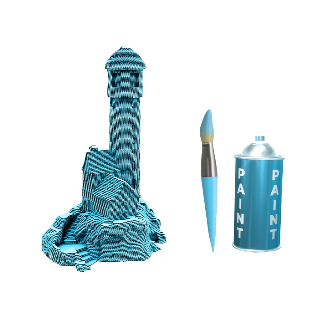 Картонний конструктор "Cartonic 3D Puzzle LIGHTHOUSE ", CARTLIHOU 5