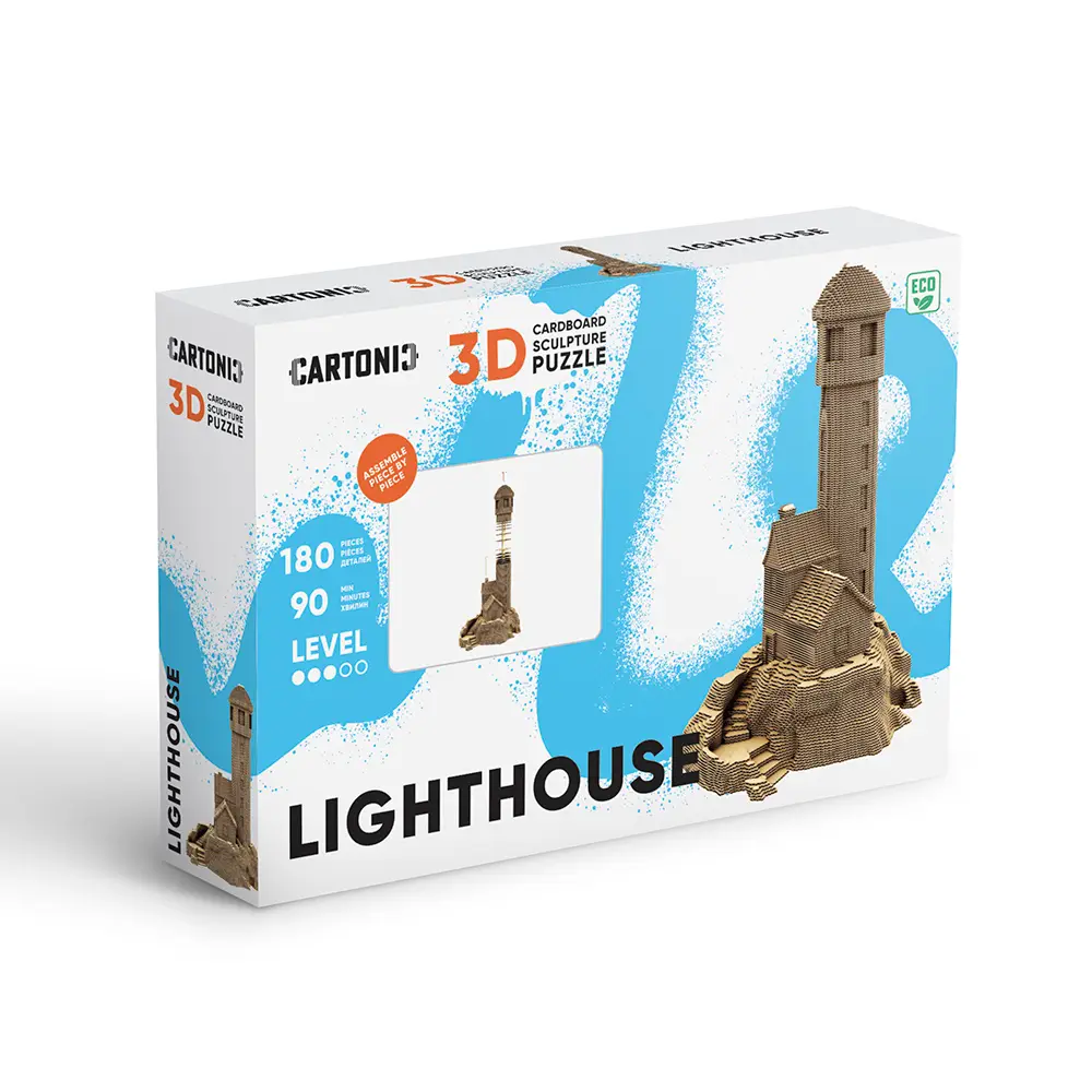 Картонний конструктор "Cartonic 3D Puzzle LIGHTHOUSE ", CARTLIHOU 6