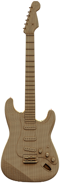Картонний конструктор "Cartonic 3D Puzzle GUITAR", CARTGUITAR