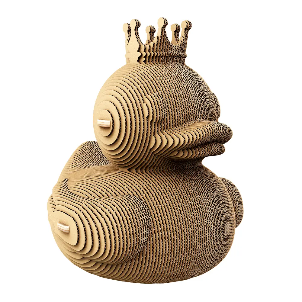 Картонний конструктор "Cartonic 3D Puzzle DUCK", CARTDUCK