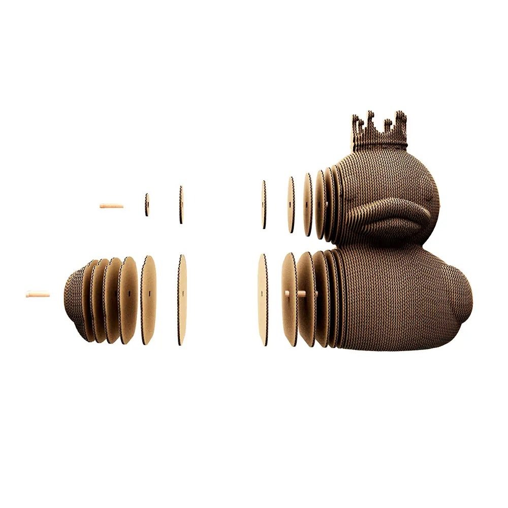 Картонний конструктор "Cartonic 3D Puzzle DUCK", CARTDUCK 2