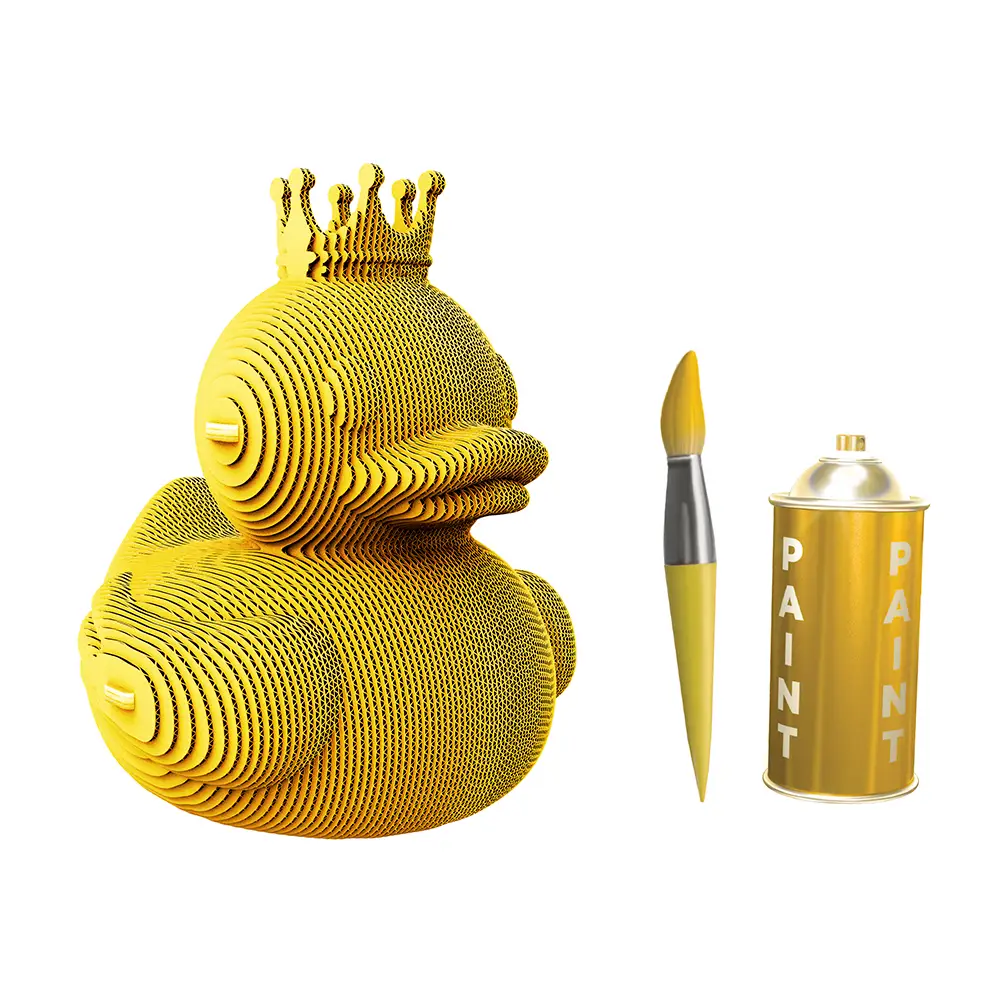 Картонний конструктор "Cartonic 3D Puzzle DUCK", CARTDUCK 5