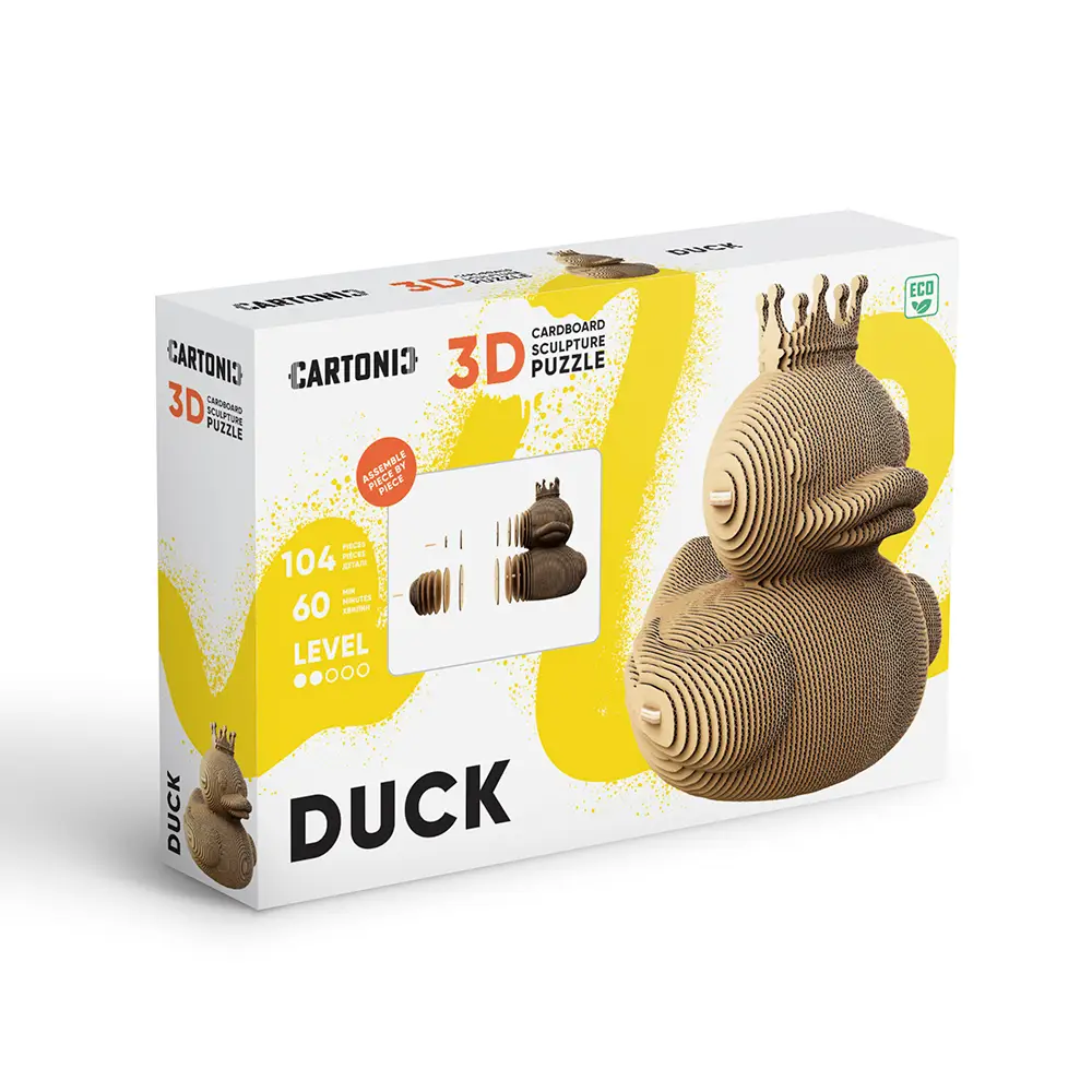 Картонний конструктор "Cartonic 3D Puzzle DUCK", CARTDUCK 6