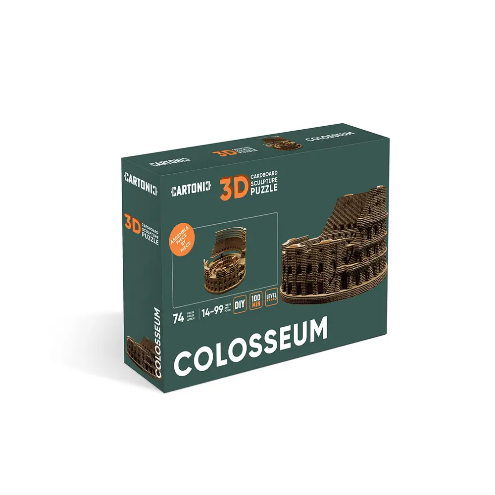 Картонний конструктор "Cartonic 3D Puzzle COLOSSEUM", CARTCOLO 4