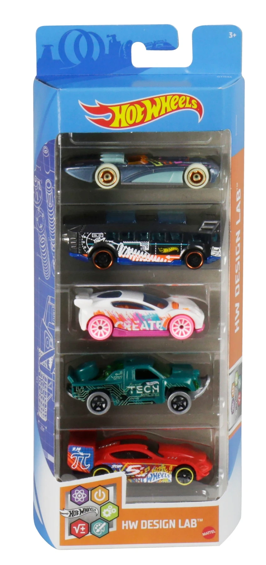 Подарунковий набір автомобілів Hot Wheels, 5 шт, 1806 1