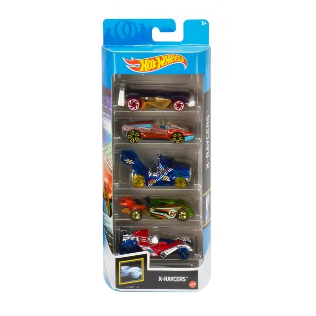 Подарунковий набір автомобілів Hot Wheels, 5 шт, 1806 3