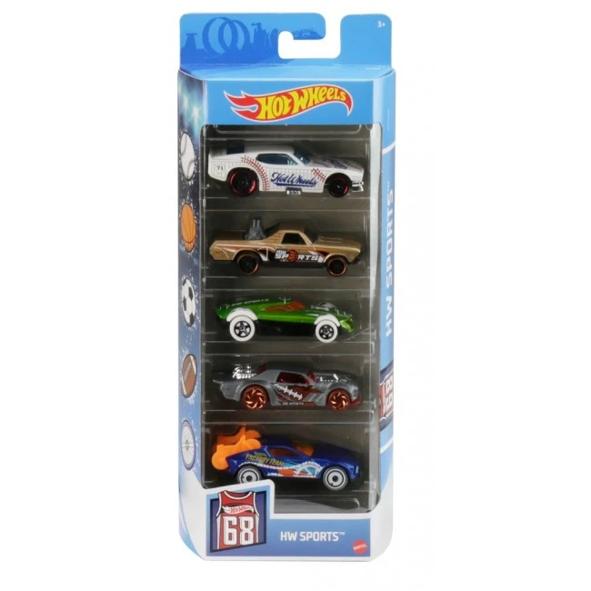 Подарунковий набір автомобілів Hot Wheels, 5 шт, 1806 5