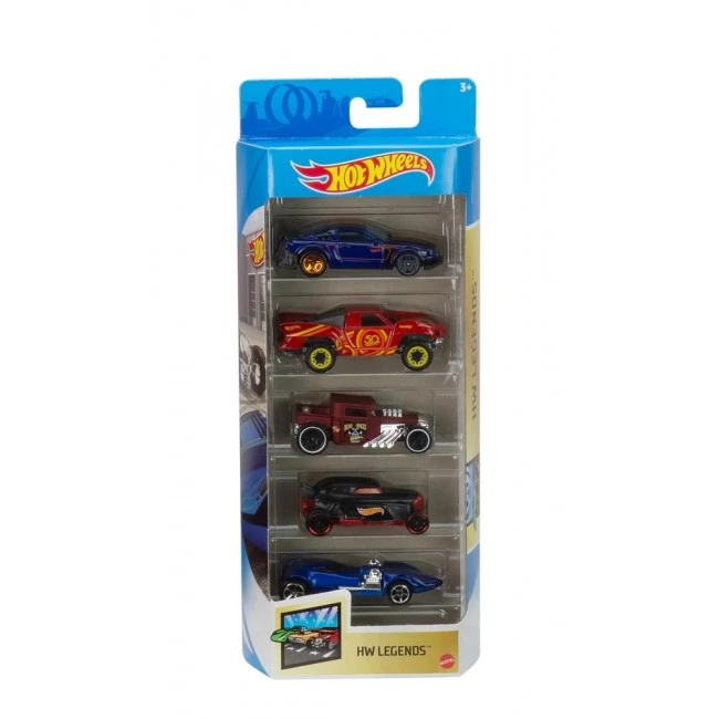Подарунковий набір автомобілів Hot Wheels, 5 шт, 1806 10