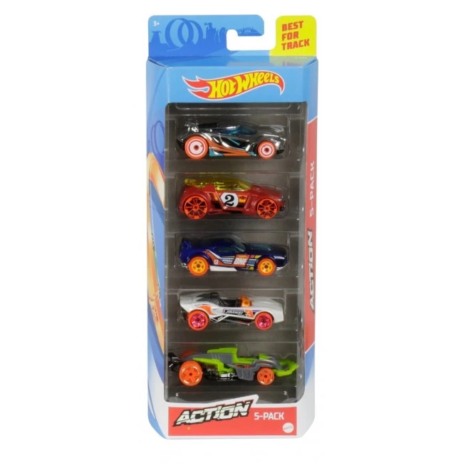 Подарунковий набір автомобілів Hot Wheels, 5 шт, 1806 11