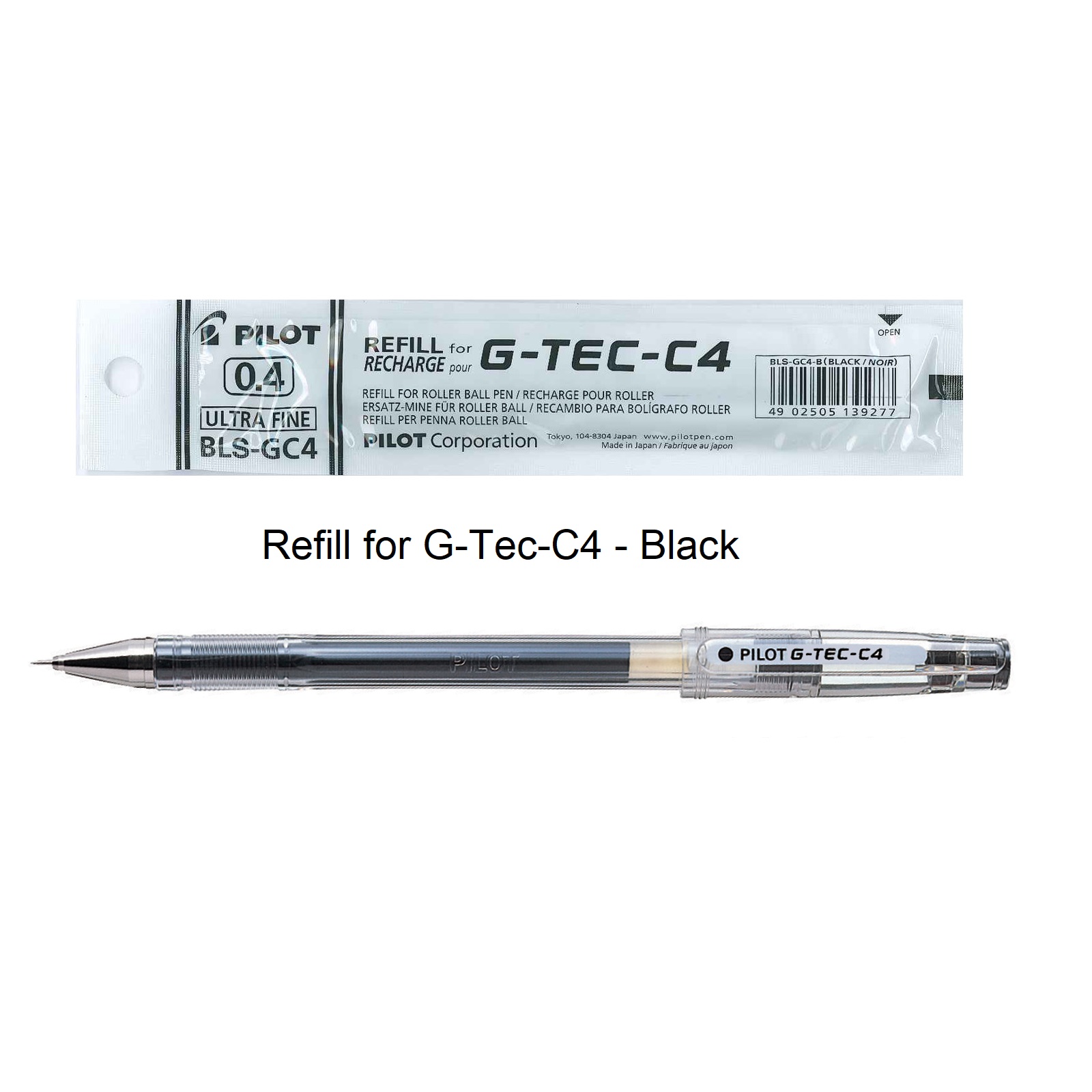 Стрижень BLS-GC4-B (чорний) 1
