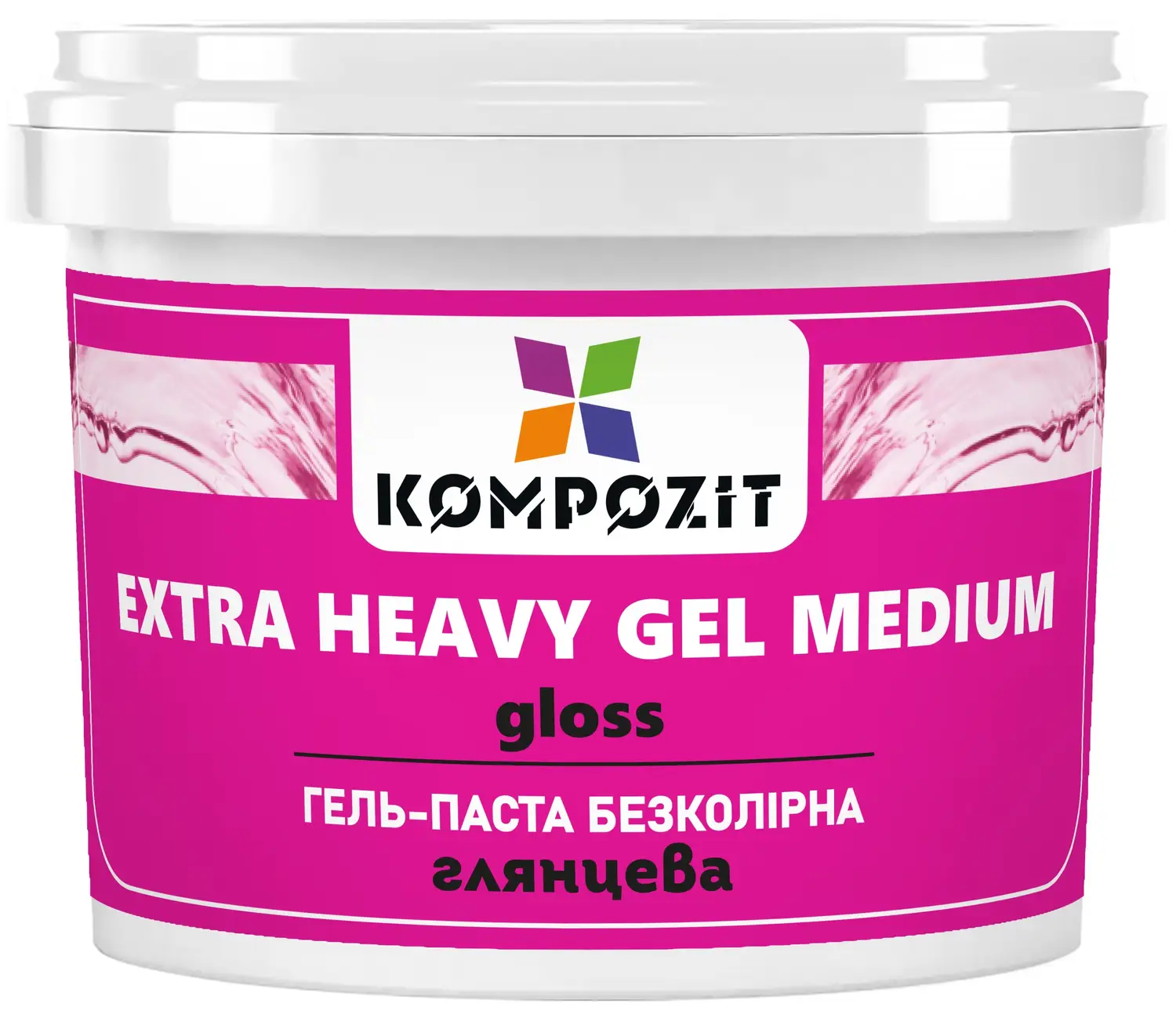 Гель-паста безколірна, 300 мл, глянцева, "ART Kompozit"