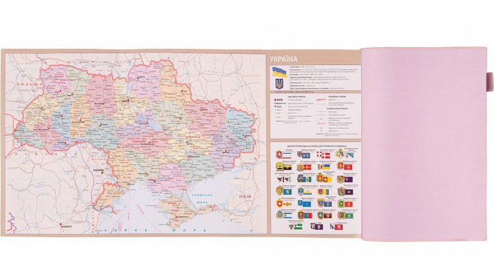 Деловая записная книжка А5 2025 "Binario", мягкий, 368 стор., пыльная роза, 252541, Leo Planner 10