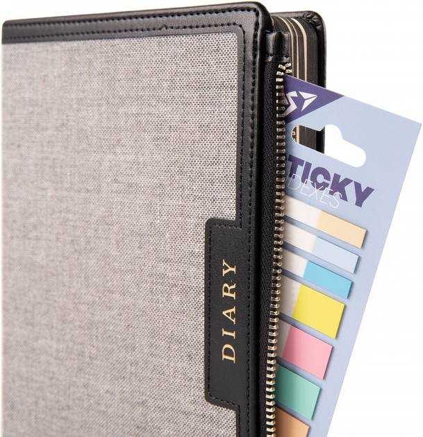 Деловая записная книжка А5 2025 "Segreto", тверд., 368 стор.,252578, Leo Planner 4