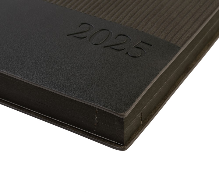 Деловая записная книжка А5 2025 "Velvet", мягкий, 368 стор., темно-зеленый, 252521, Leo Planner 2