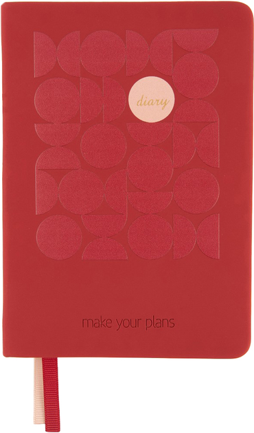 Деловая записная книжка А6 2025 "Circolo", тверд., 352 стор., 252597, Leo Planner
