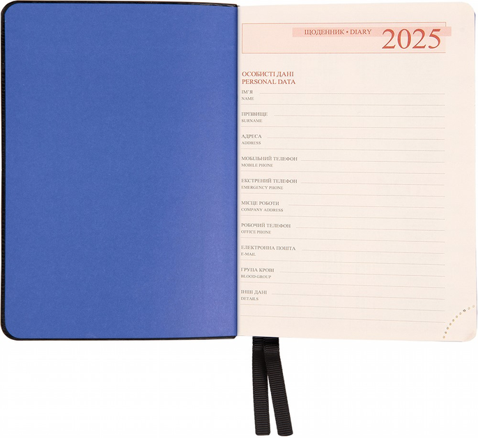 Деловая записная книжка А6 2025, "Infinity", мягкий, 352 стор., черный, 252553, Leo Planner 5