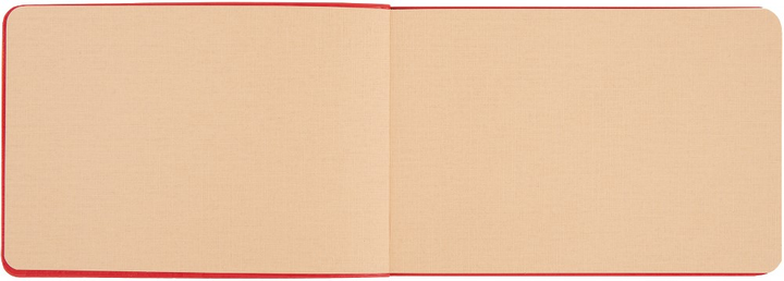 Деловая записная книжка-ежедневник 10*15 см, 2025 "Monte", мягкий, 128 стор., красный, Leo Planner 2