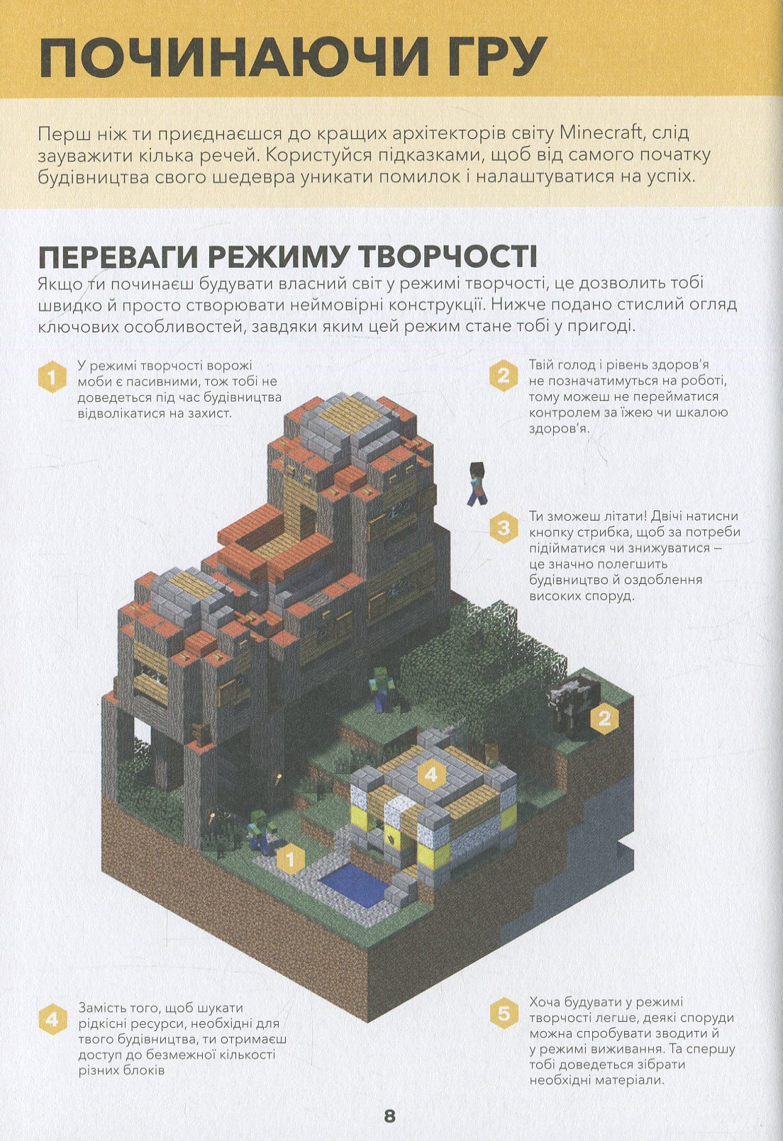 Книга "Minecraft. Справочник архитектора"(у) (8197) 7