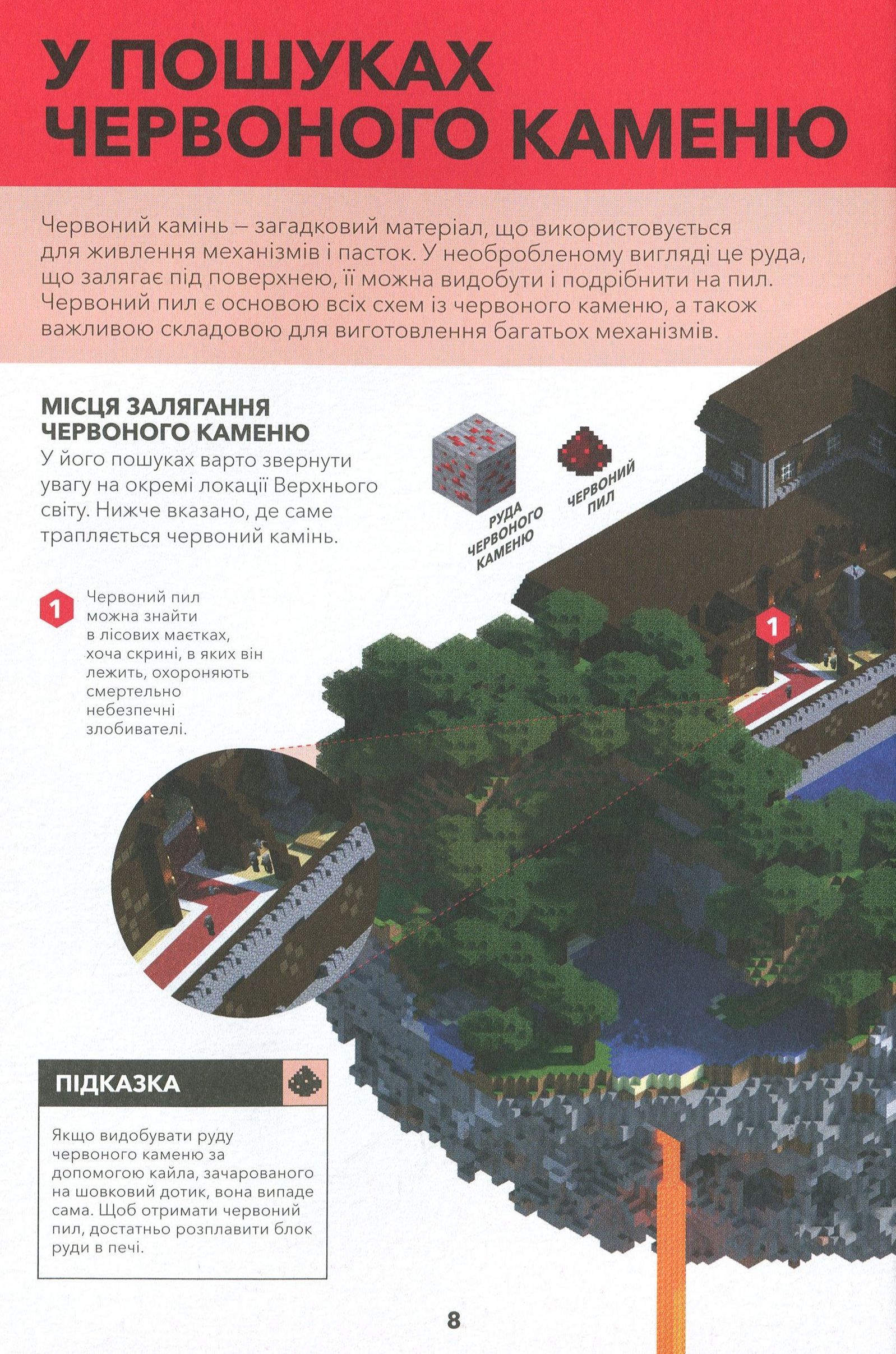 Книга "Minecraft. Справочник Красного камня"(у) (8302) 6