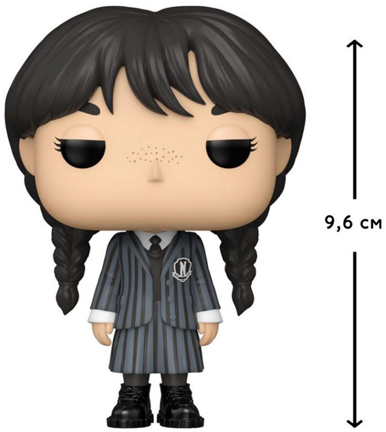 Фігурка Funko Pop серії "TV: Венздей" - Венздей, 67457 1
