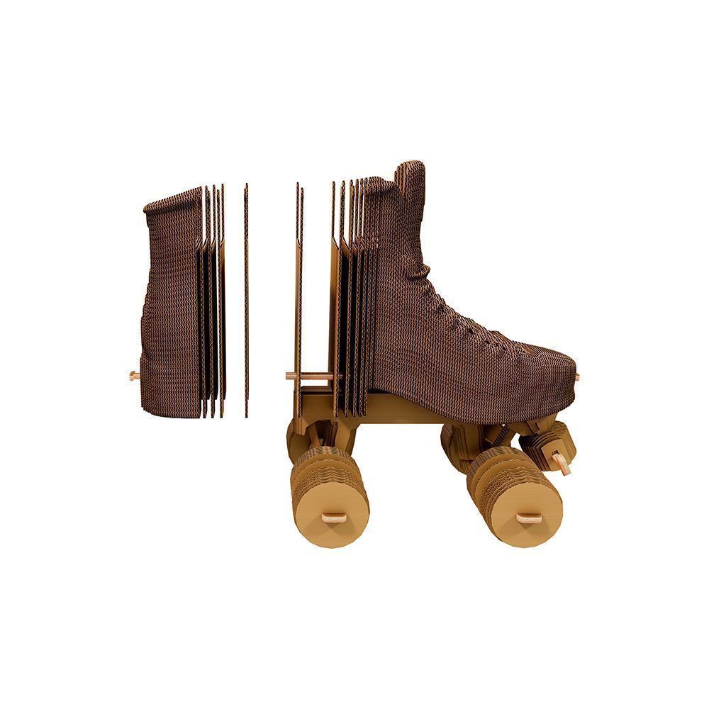 Картонний конструктор "Cartonic 3D Puzzle Roller skates", CARTROLL 2
