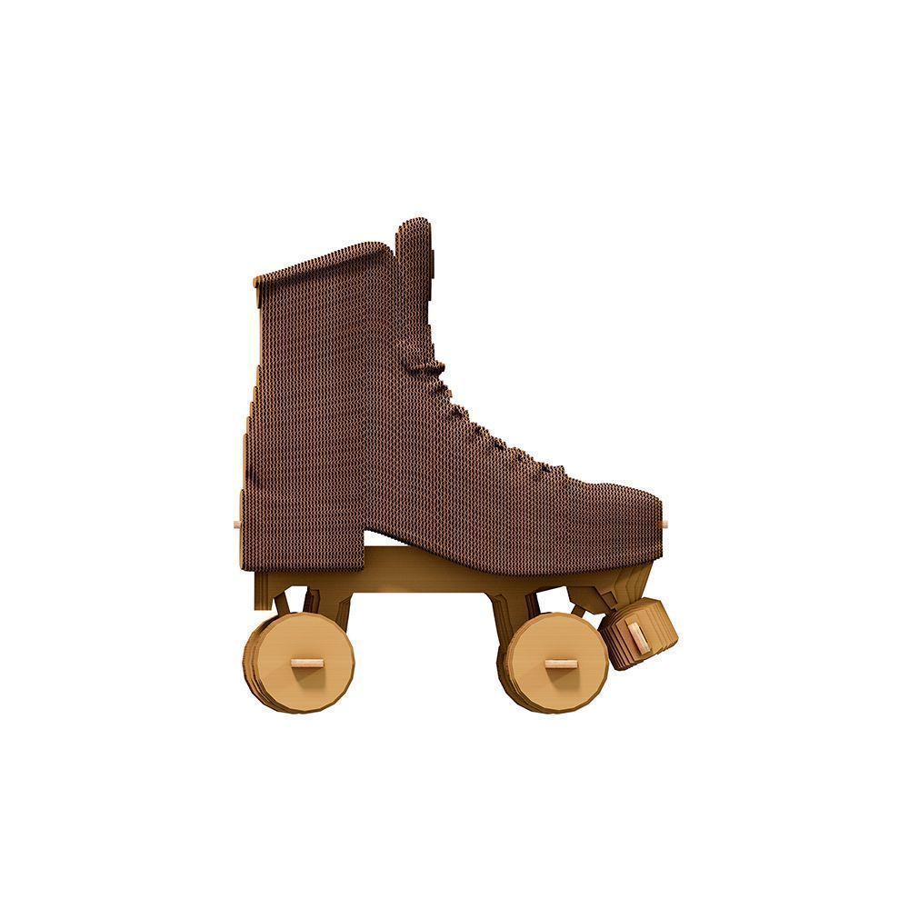Картонний конструктор "Cartonic 3D Puzzle Roller skates", CARTROLL 3