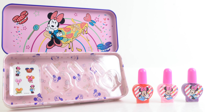 Набір лаків для нігтів "Cosmic Candy" у металевому футлярі Minnie, 1580381E 4
