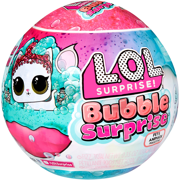 Набор игровой с куклой L.O.L SURPRISE! серии "Color Change Bubble Surprise" S3 - любимчик, 119784