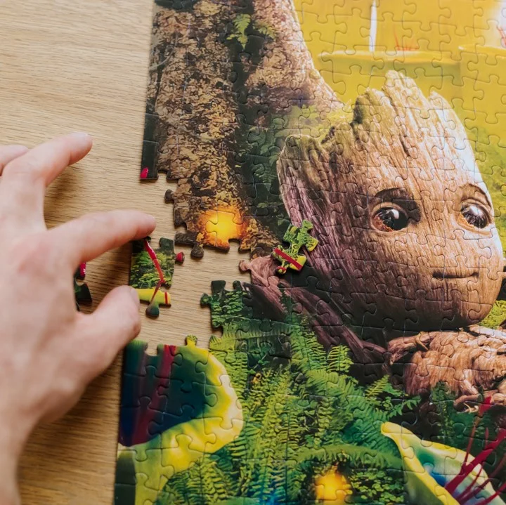 Пазл "1000 Преміум Плюс" - Грут, Marvel Guardians of the Galaxy, Trefl, 10834 2