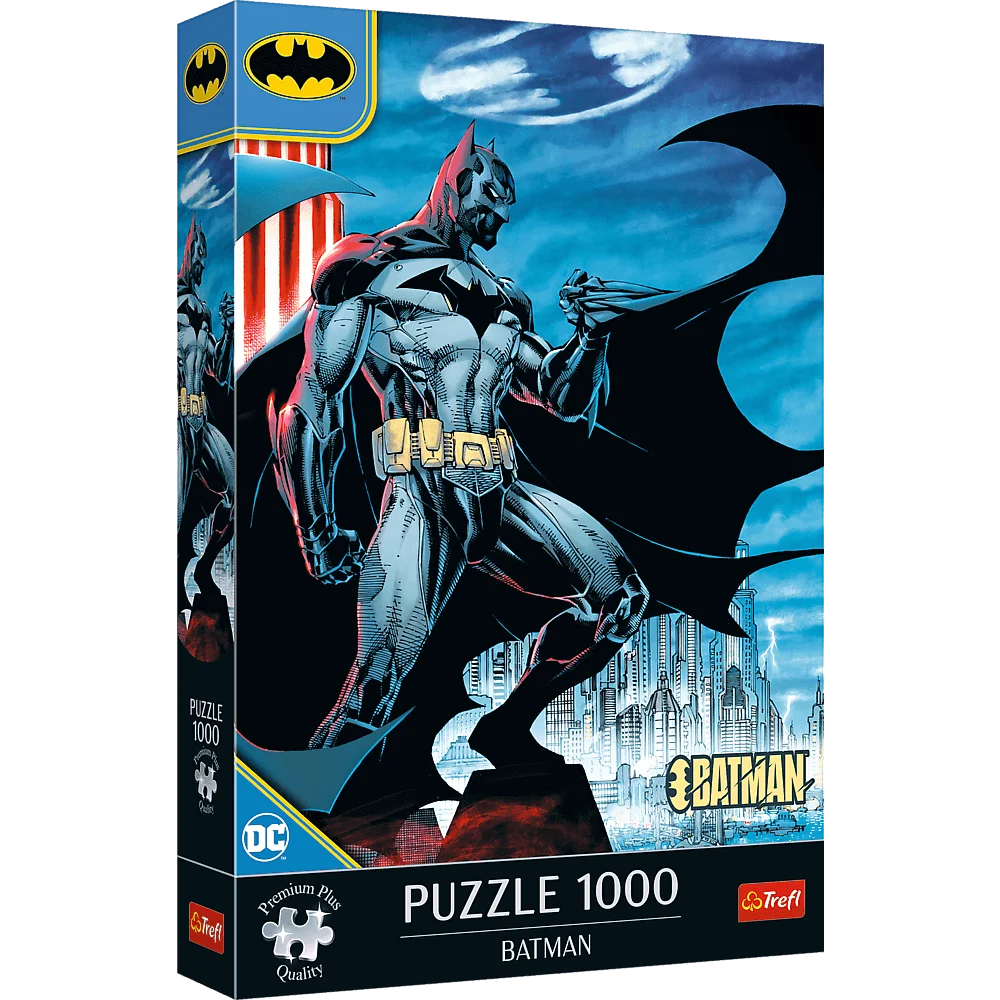 Пазл "1000 Преміум Плюс" - Бетмен, Warner Batman, Trefl, 10890