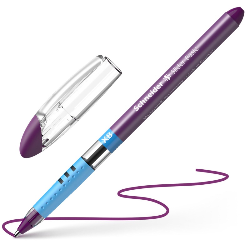 Ручка шариковая Schneider Slider XB Ballpoint Pen Violet 151208 1