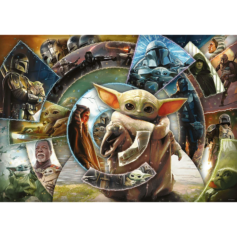 Пазл "1000" - Подорож Ґроґу. Lucasfilm Star Wars The Mandalorian, Trefl, 10906 1