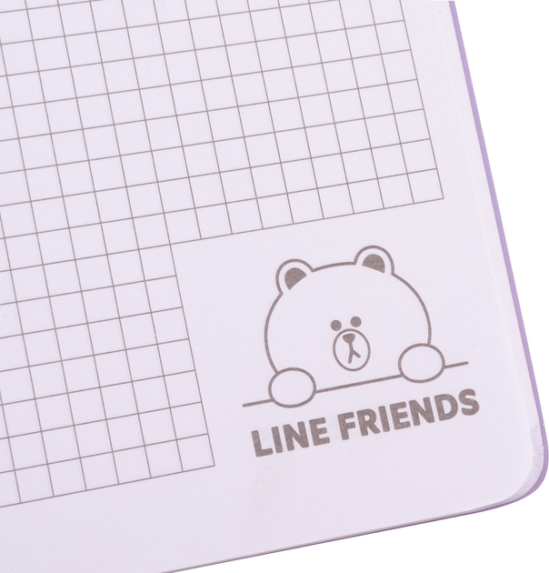 Тетрадь для записей А4/40 "Line Friends" клетка, 681843 YES 4