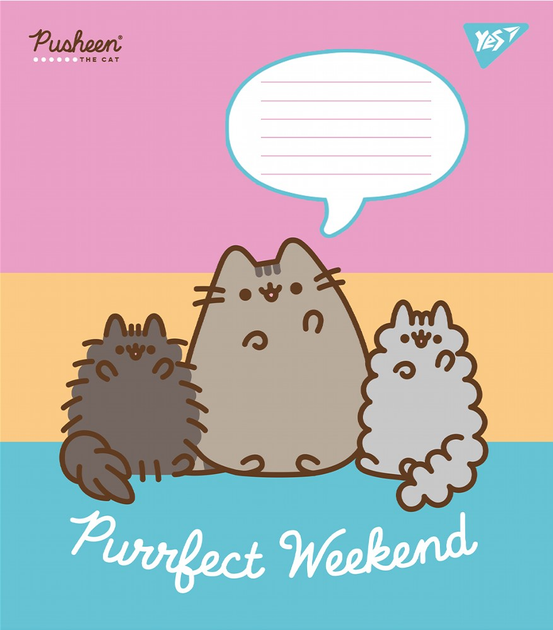 Зошит 12 лін. YES Pusheen, 766951 3
