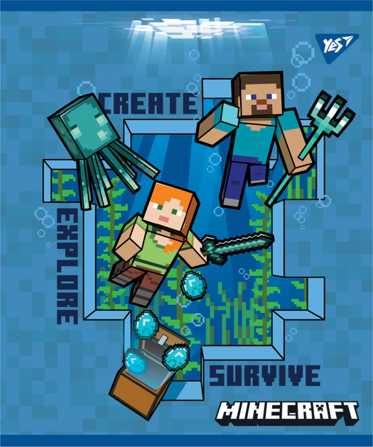 Зошит 18 кл YES "Minecraft", 766810 4