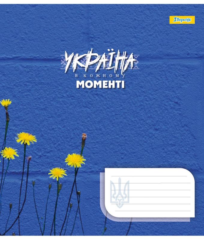 Зошит 18 лін. 1В Ukraine at every moment, 767262 1