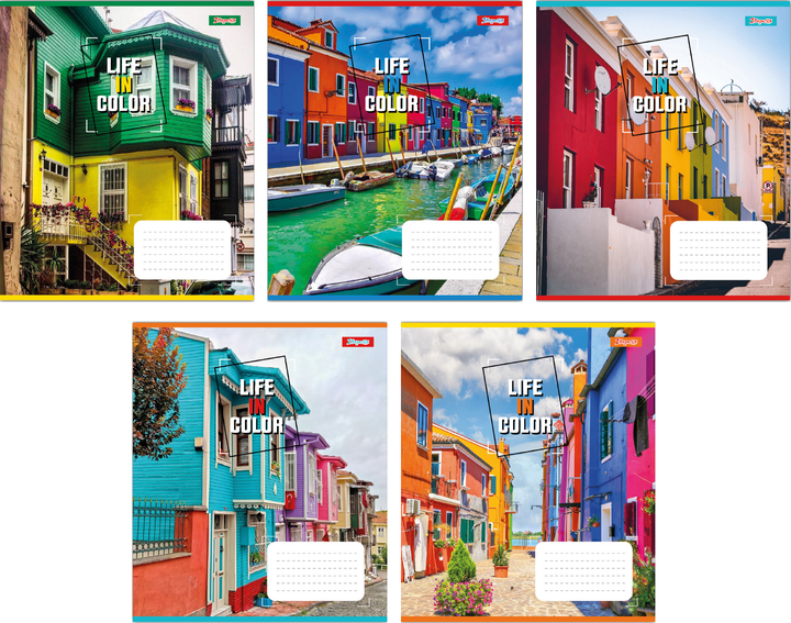 Зошит 36 лін. 1В Life in colors, 767343