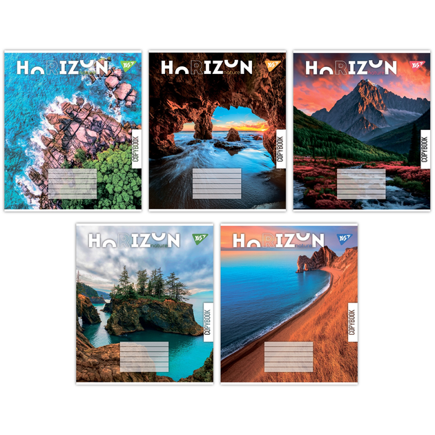 Тетрадь 48 кл. YES Horizon nature, 767110