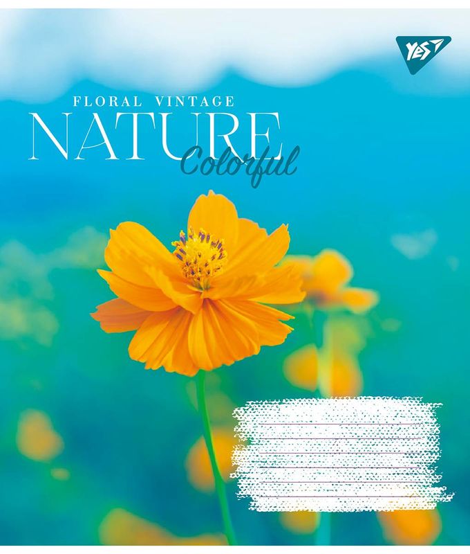 Тетрадь 48 кл. YES Nature colorful, 767111 1