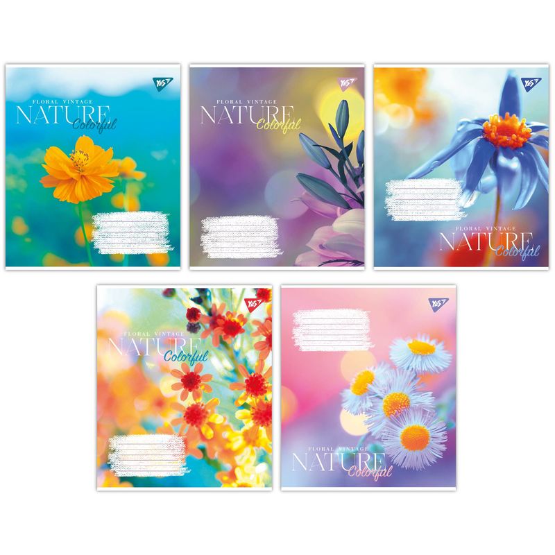Тетрадь 48 кл. YES Nature colorful, 767111