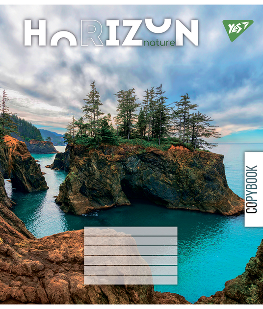 Тетрадь 96 кл. YES Horizon nature, 767171 3