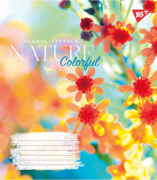 Тетрадь 96 кл. YES Nature colorful, 767172 3