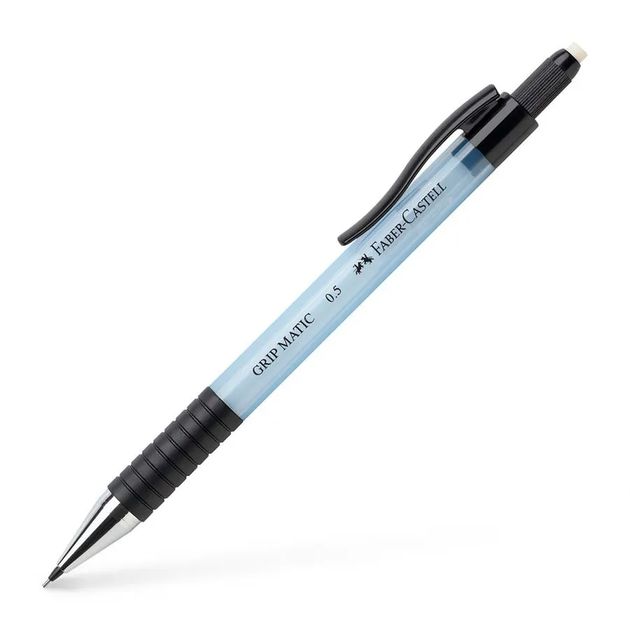 Карандаш механический 0,5 мм Grip Matic, Sky Blue, 137554, Faber-Castell