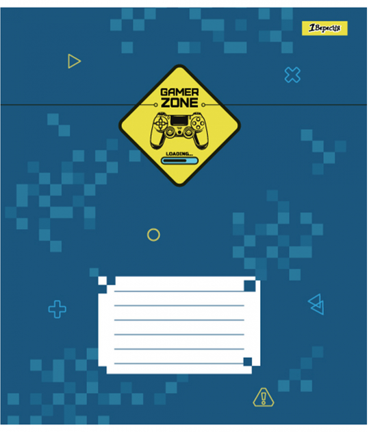 Зошит 12 кос. 1В Game zone, 767204 4