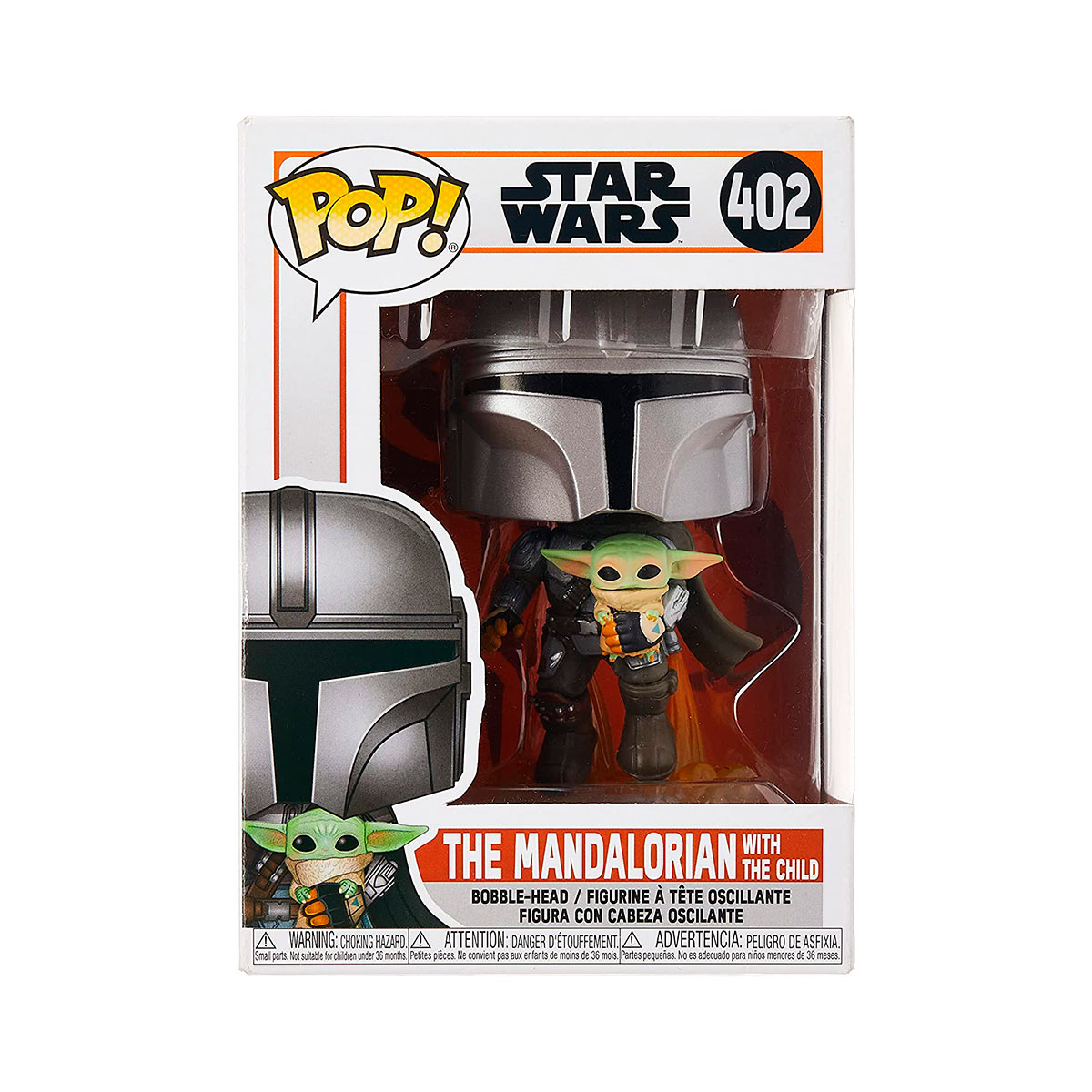 Фігурка Funko Pop серії "Мандалорець" - Мандалорець, що летить з малюком, 50959 4