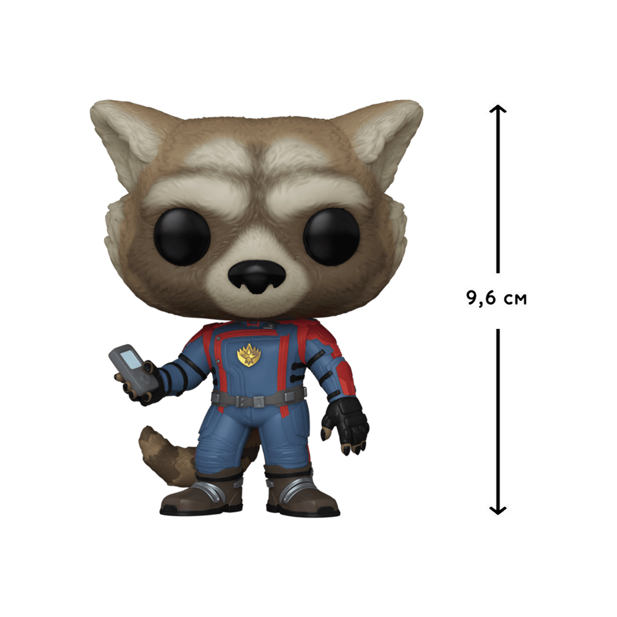 Фігурка Funko Pop серії "Вартові Галактики 3" - Єнот Ракета, 67509 1