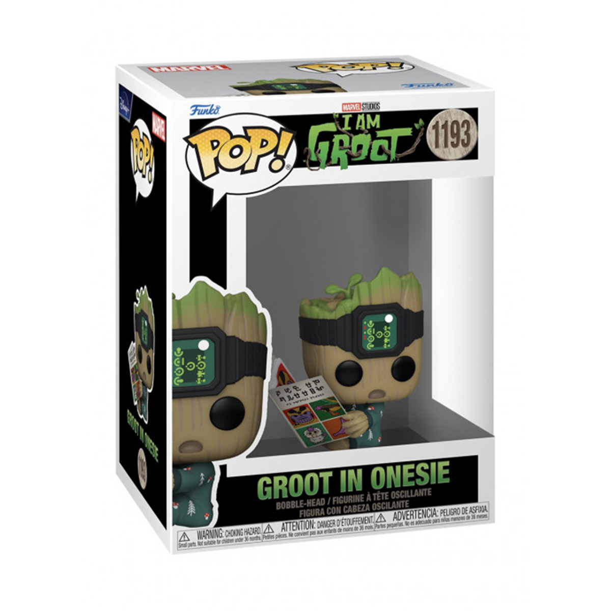 Фігурка Funko Pop серії "Я є Ґрут" - Ґрут з книгою, 70651 3