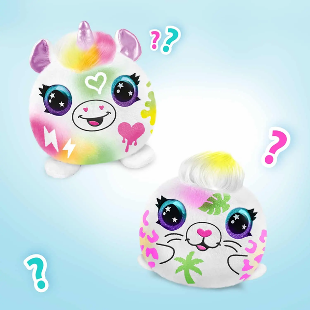 Игровой набор-сюрприз DIY Airbrush Plush - Неон мини, AIR020 4