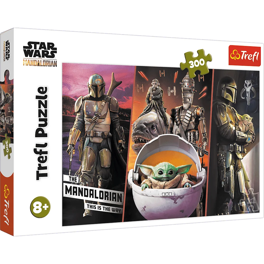 Пазл "300" - Таємниці Бебі Йоди. Lucasfilm Star Wars The Mandalorian, Trefl, 23002