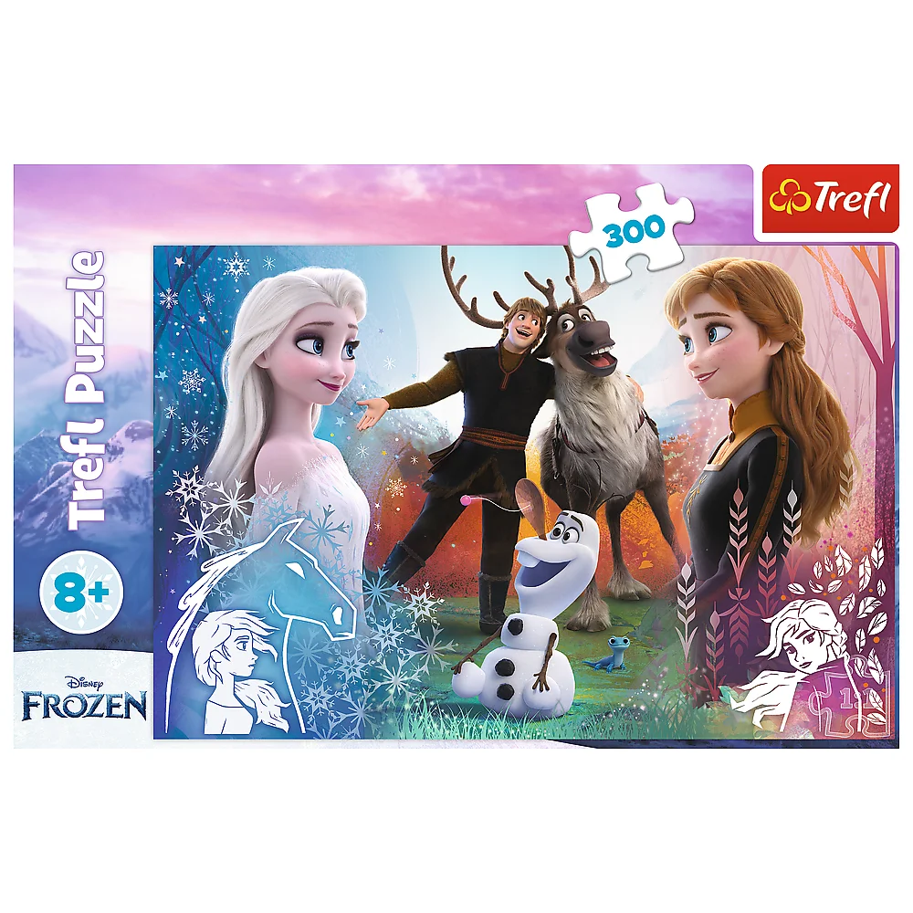Пазл "300" - Чарівний час. Disney Frozen 2, Trefl, 23006 1